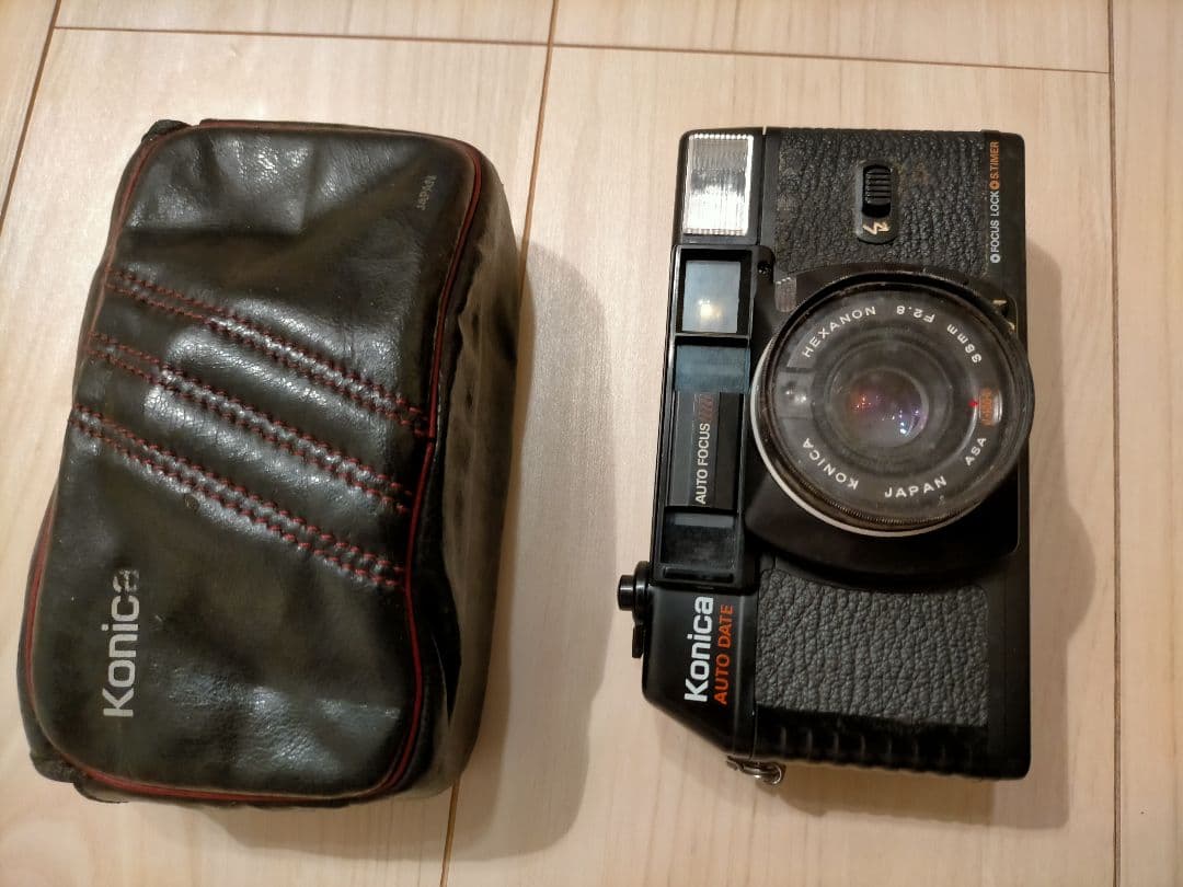【昭和レトロ】コニカ アナログカメラ フィルムカメラ ジャンク オブジェに　希少