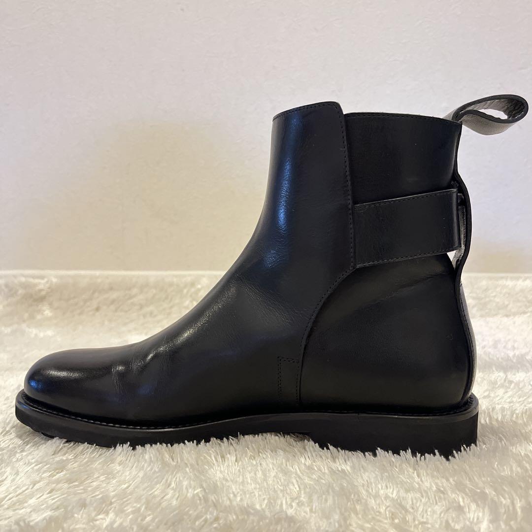 マーガレットハウエル　LEATHER STUD STRAP BOOT レザー