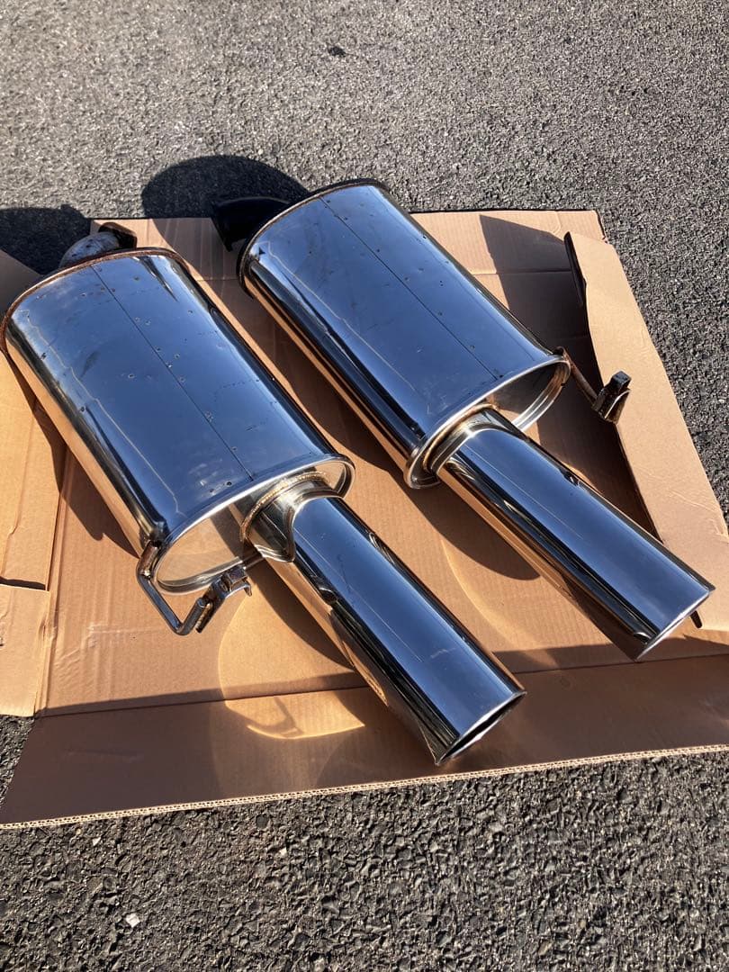 15 14 マジェスタ アリスト5ZIGEN マフラー左右出し　当時物