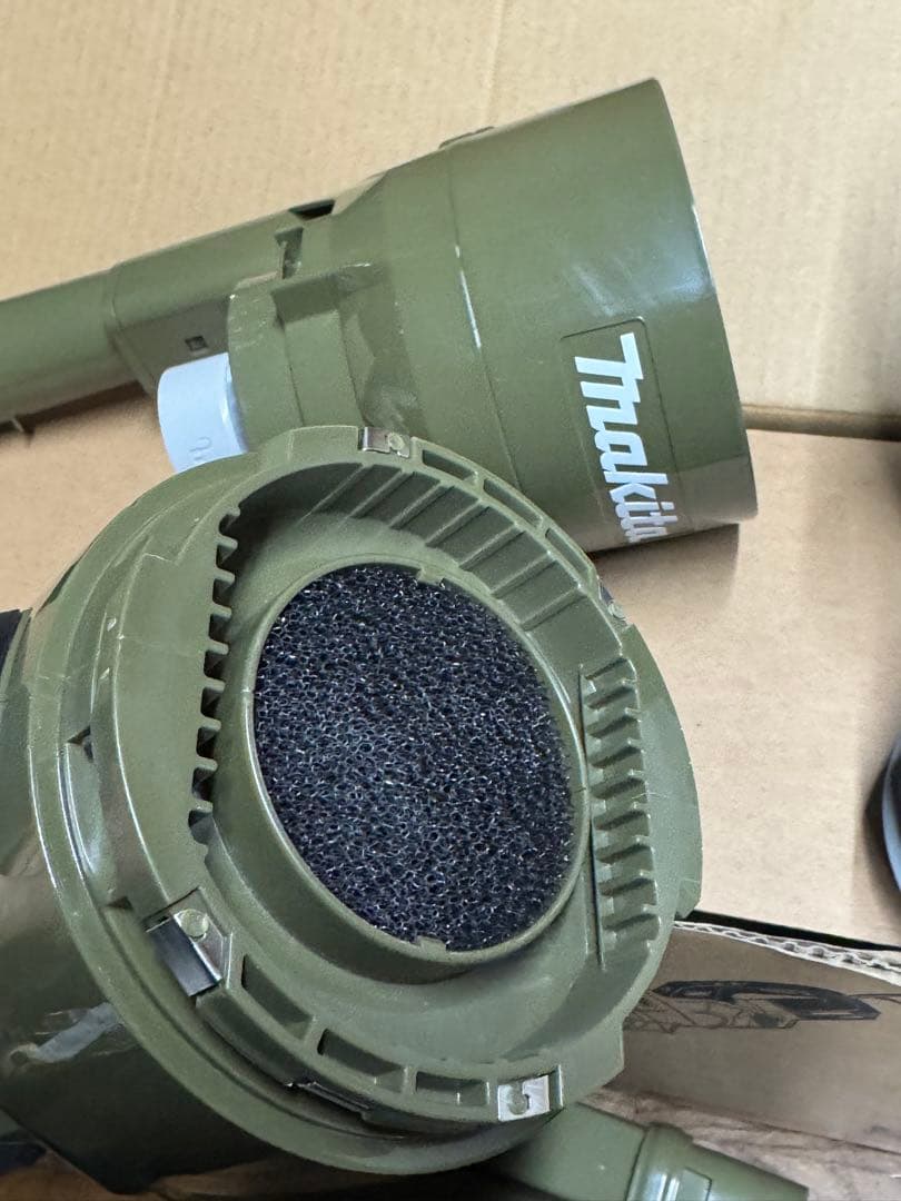 美品 マキタ CL003G 40vmax サイクロンクリーナー 本体 オリーブ