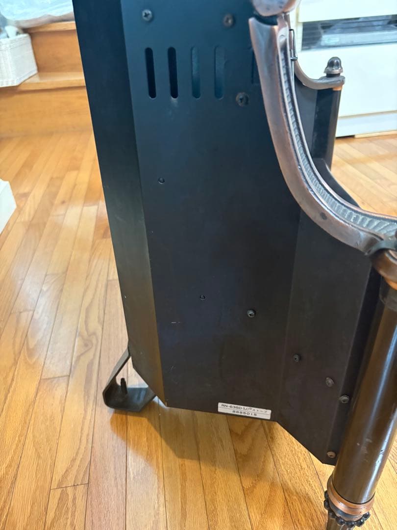 希少 Rinnai ガスストーブ アンティーク調 都市ガス