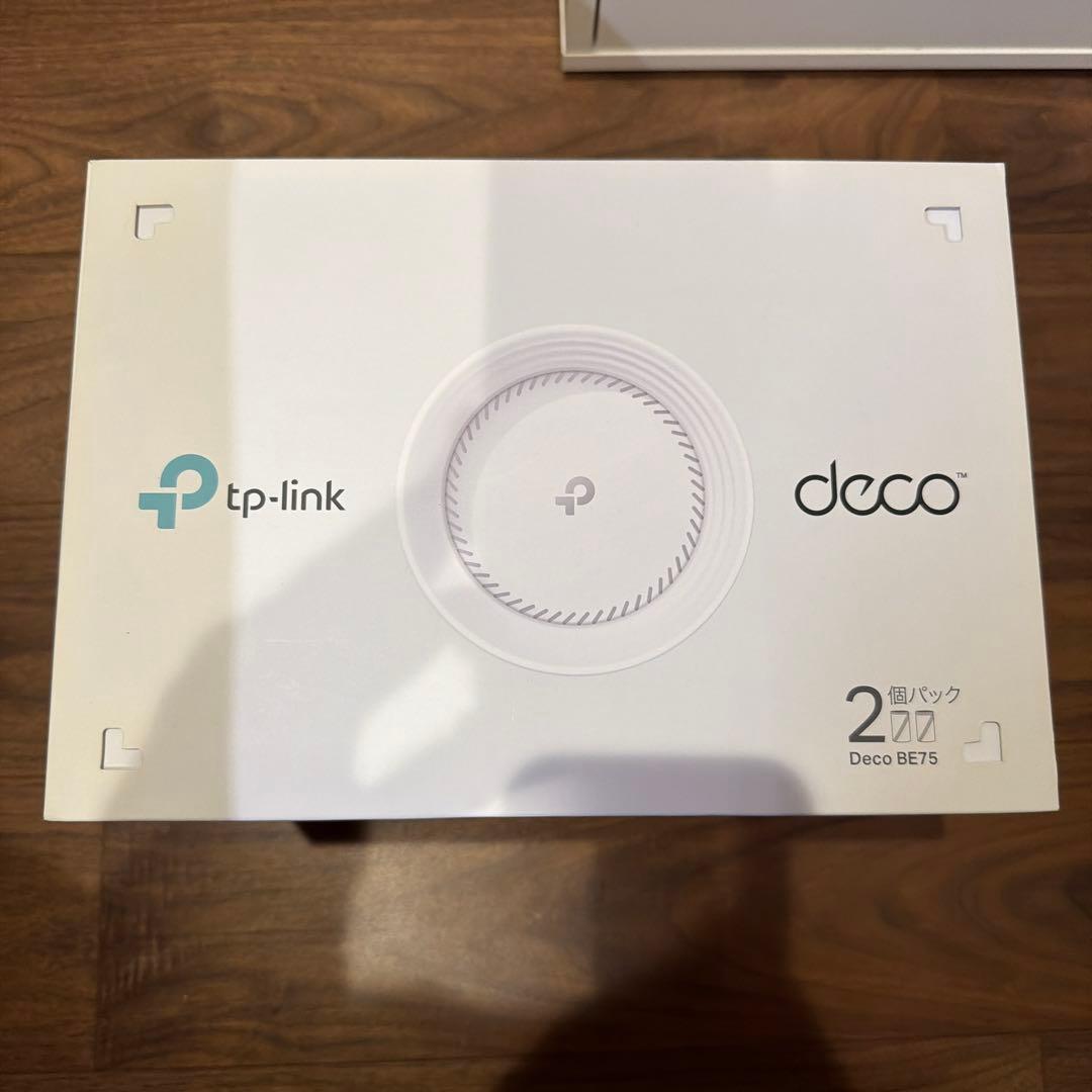 TP-Link Wi-Fi 7 ルーター Deco BE75 2-pack