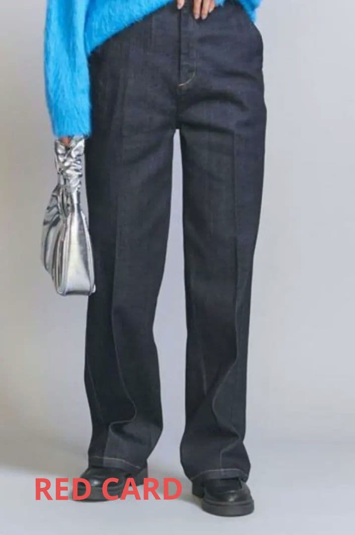 ＜RED CARD＞TYLER ルーズストレート デニムパンツ