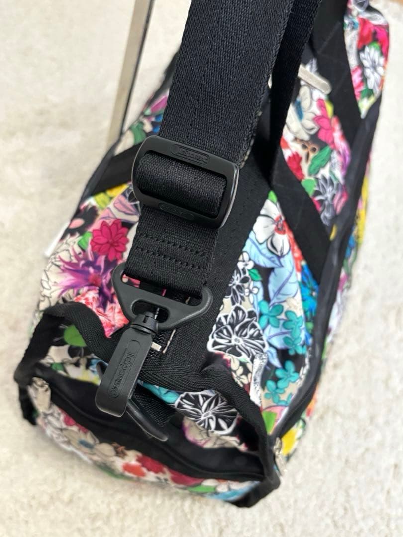 【未使用】LESPORTSAC レスポートサックボタニカル柄 ボストンバック