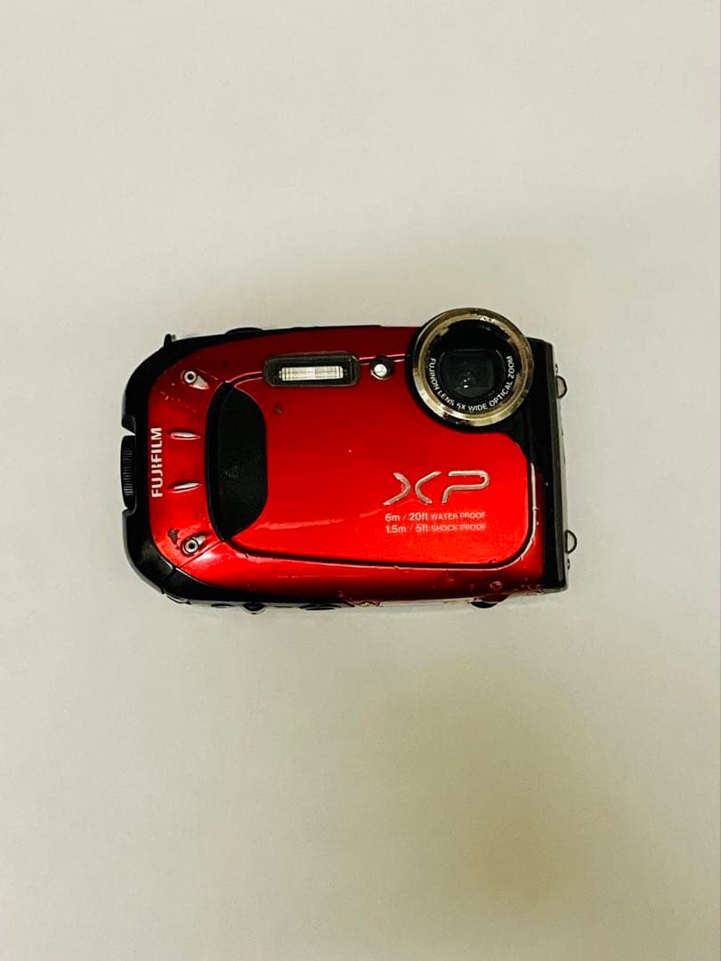 Fujifilm XP60 コンパクトデジタルカメラ レッド　動作未確認