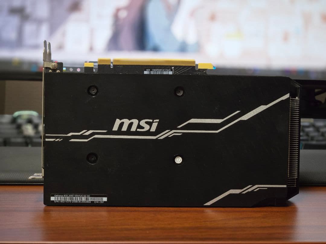 グラフィックボード・グラボ・ビデオカード MSI GeForce RTX 2060 VENTUS 6G OC