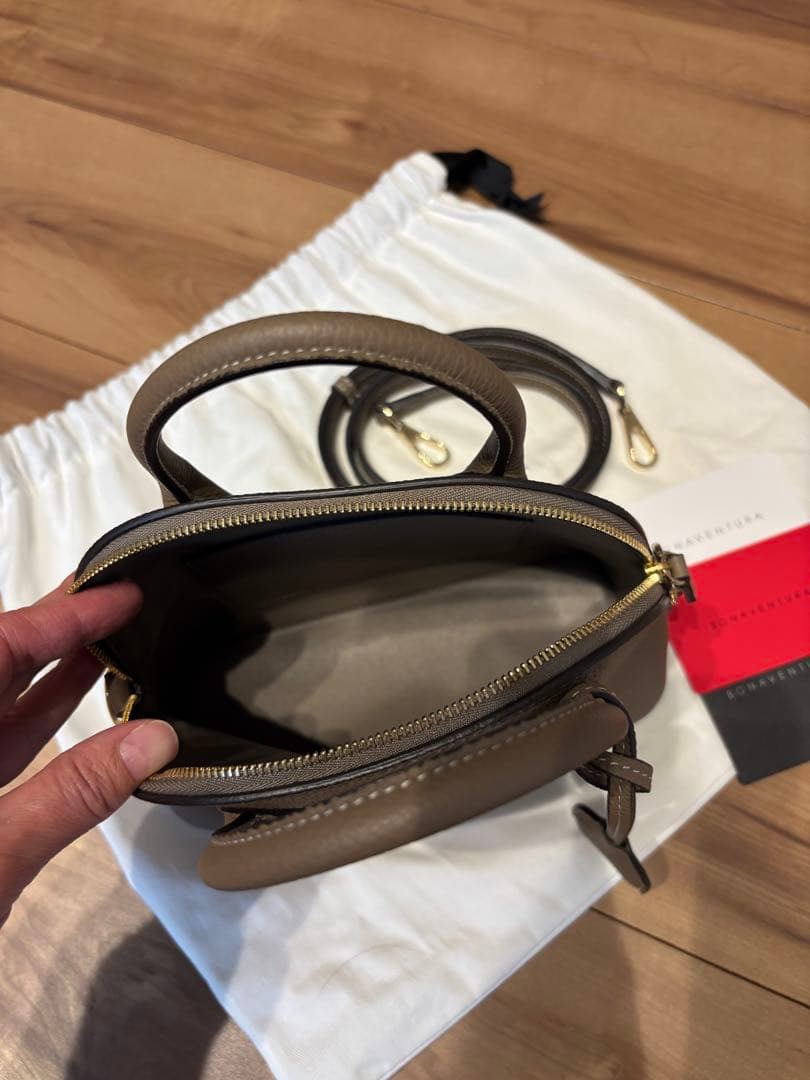 週末限定セール！BONAVENTURA エマ　バッグ【22シュリンク】　エトープ