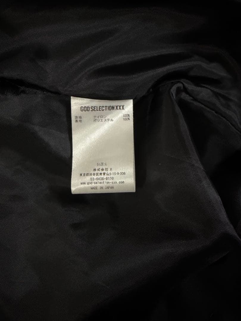 GOD セレクション　フラグメントコーチジャケット