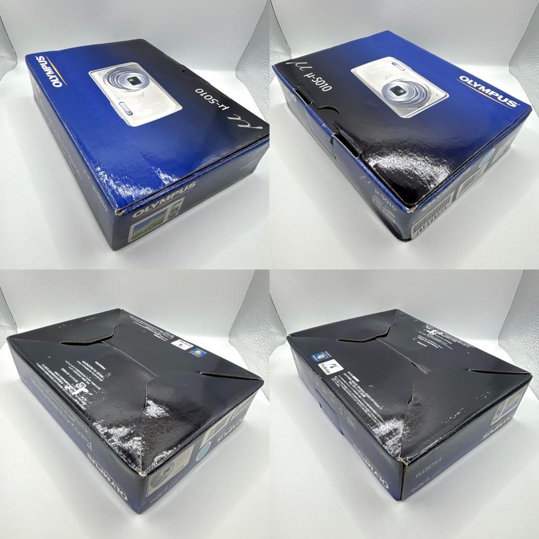 OLYMPUS μ-5010 ブルー　オリンパス　コンデジ　デジカメ　カメラ