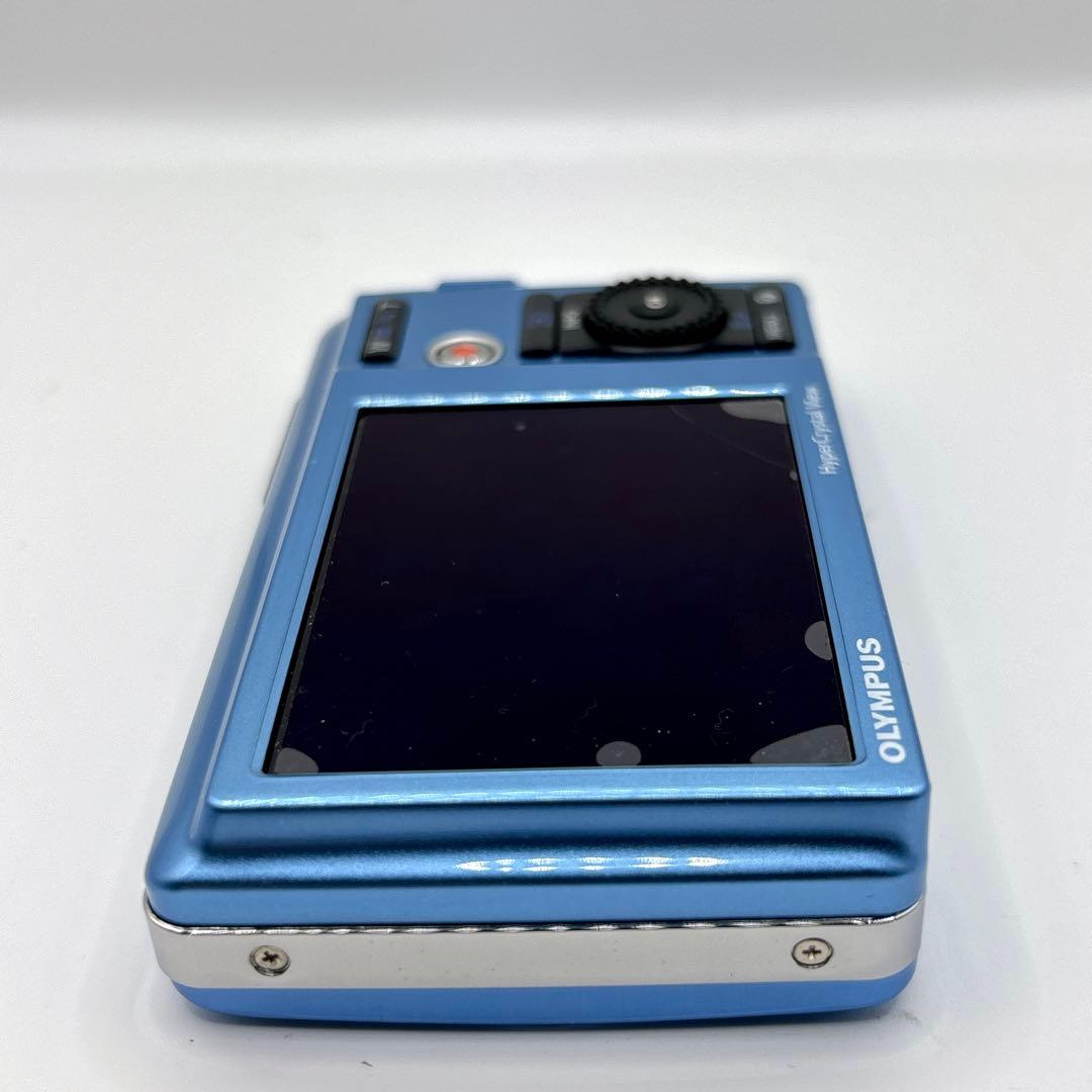 OLYMPUS μ-5010 ブルー　オリンパス　コンデジ　デジカメ　カメラ