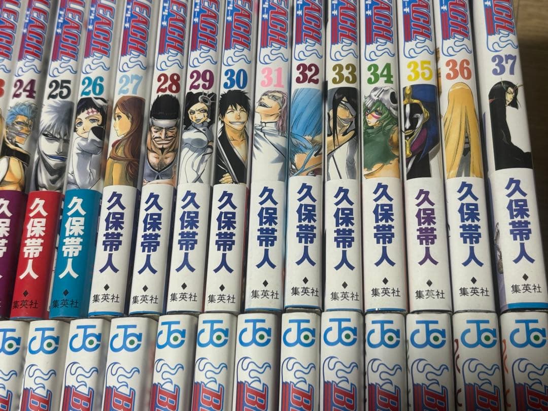 ブリーチ　全巻初版　全巻セット　帯付き　久保帯人