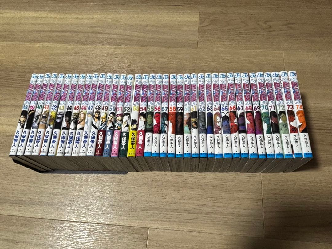 ブリーチ　全巻初版　全巻セット　帯付き　久保帯人