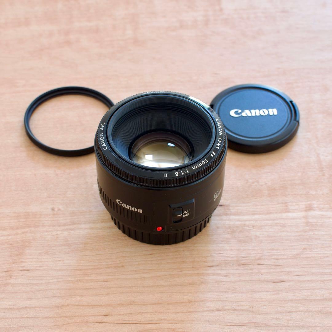 【美品】Canon EF 50mm F1.8 STM 単焦点レンズ