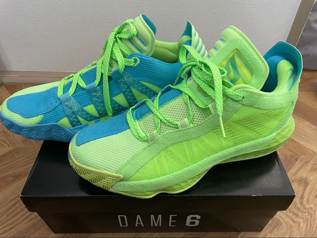 12/30値下げしました！【新品・未使用 ・箱付】デイム6 アディダス バッシュ