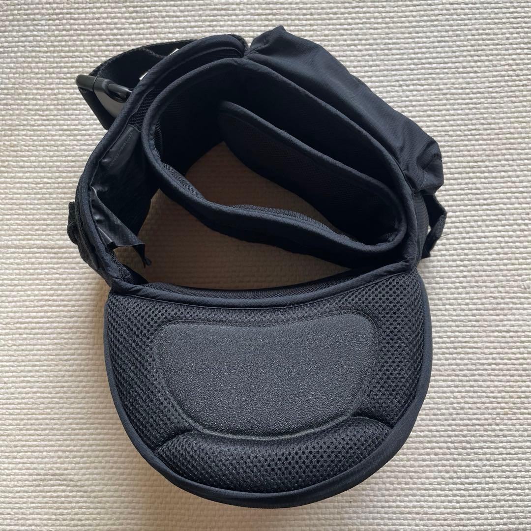 【美品】ポルバン アドバンス ヒップシート　ブラック　別売シングルショルダー