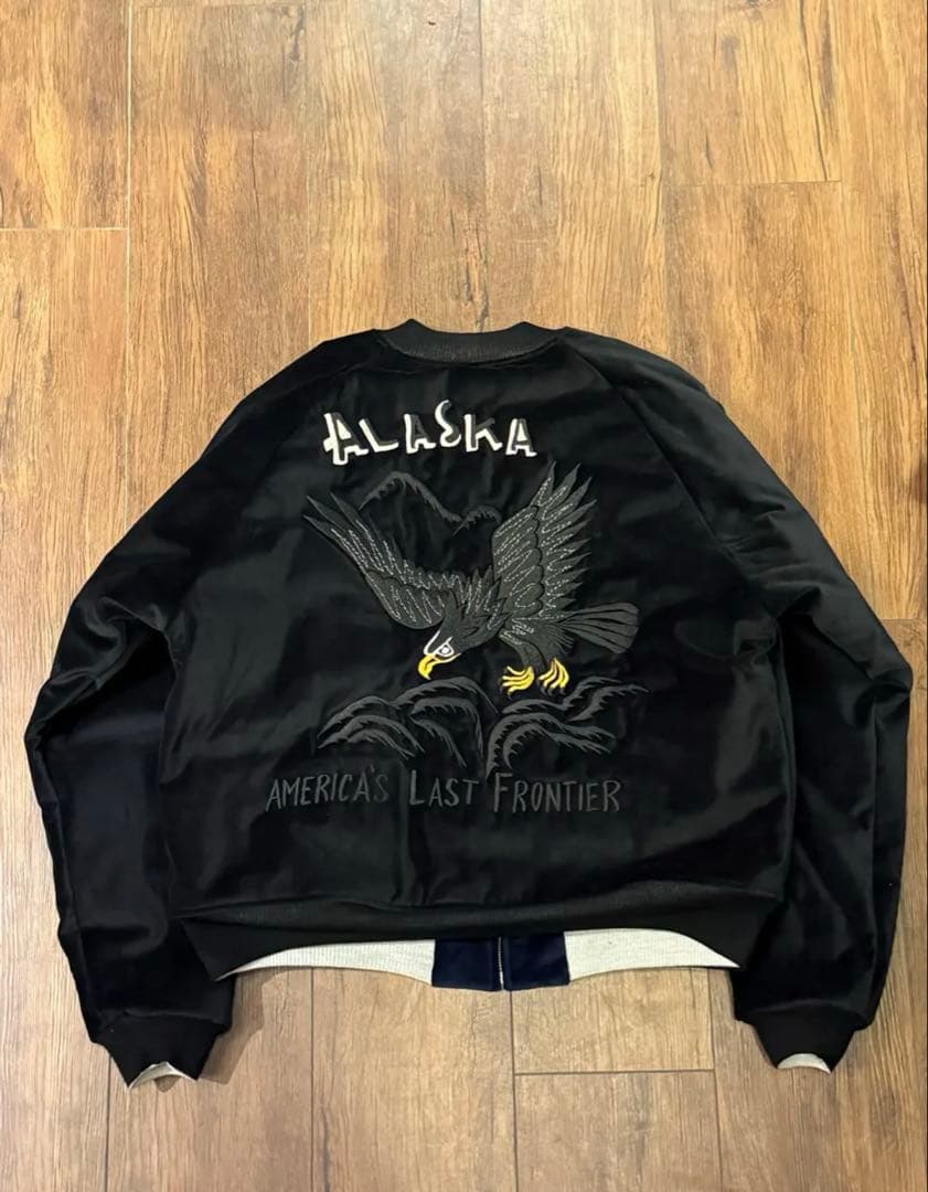 twoface スカジャン 別珍 ALASKA アラスカ スーベニアジャケット