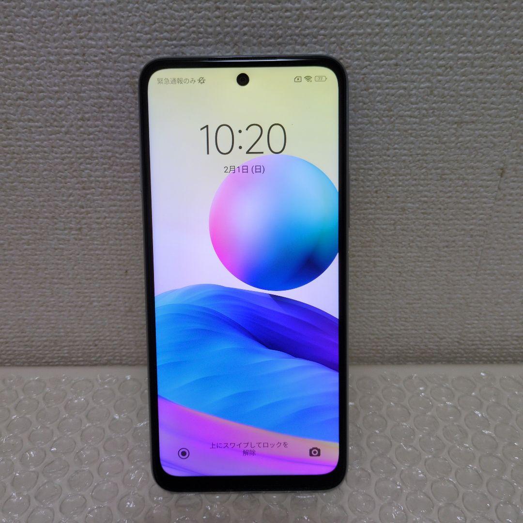 美品 Redmi Note 10 JE SIMフリー