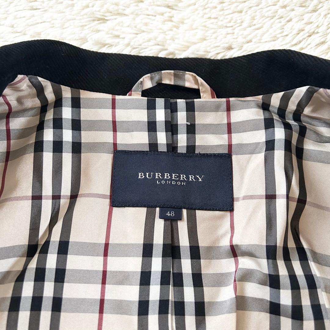 大きいサイズ バーバリーロンドン コーデュロイジャケット 裏地ノバチェック 48