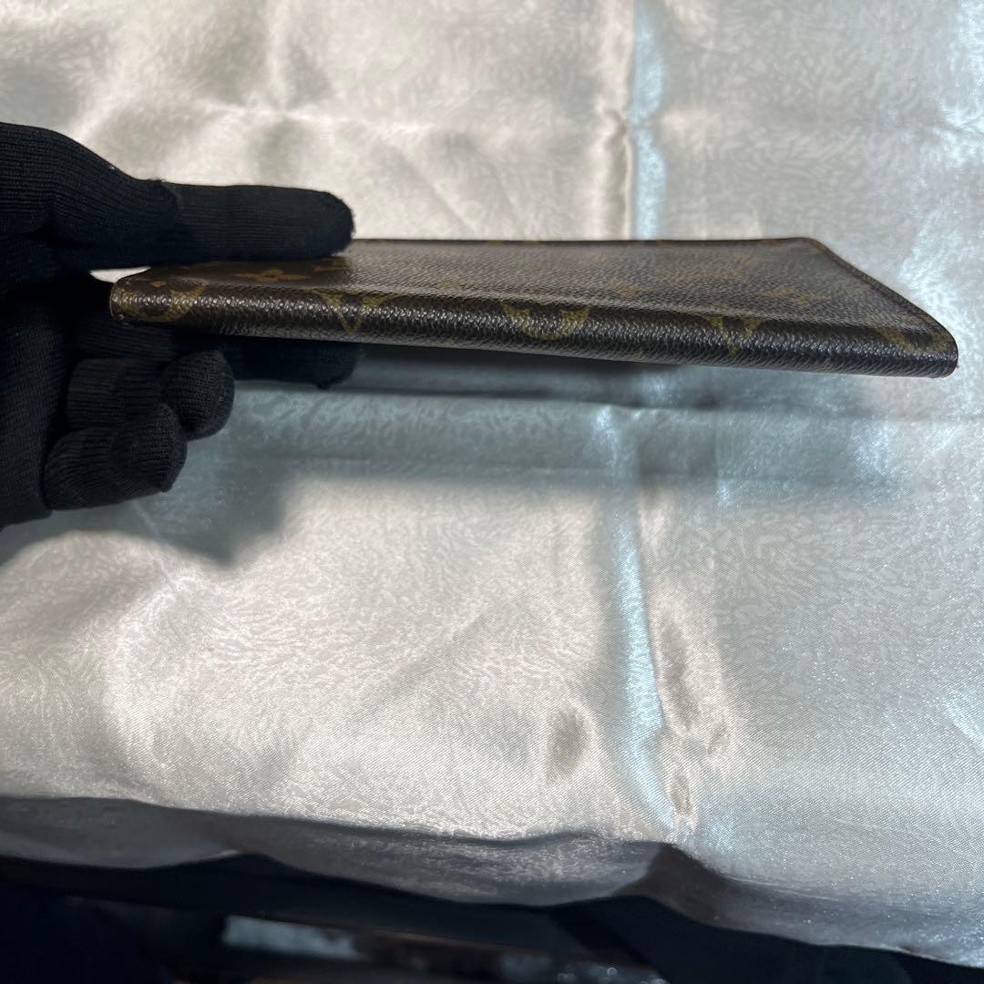 ルイヴィトン 長財布 二つ折り 札入れ モノグラム レザー 美品