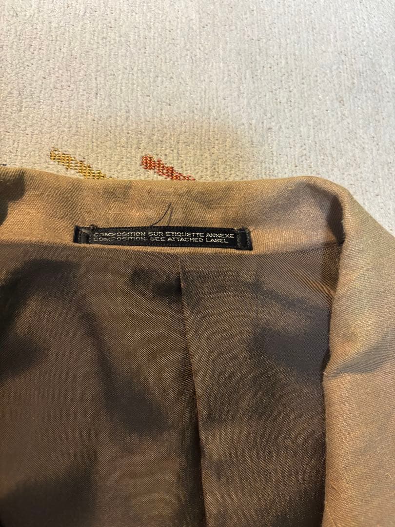 ヨウジヤマモト　ヴィンテージ　リネン　ベージュ　モード　超希少　セットアップ