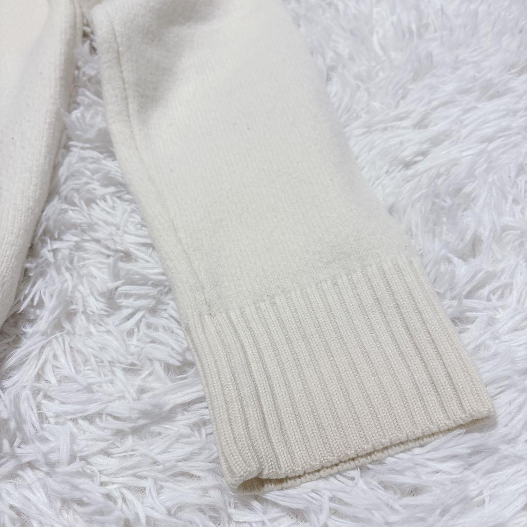 AMI PARIS ハートロゴ タートルネックニット M 厚手 ワンポイントロゴ