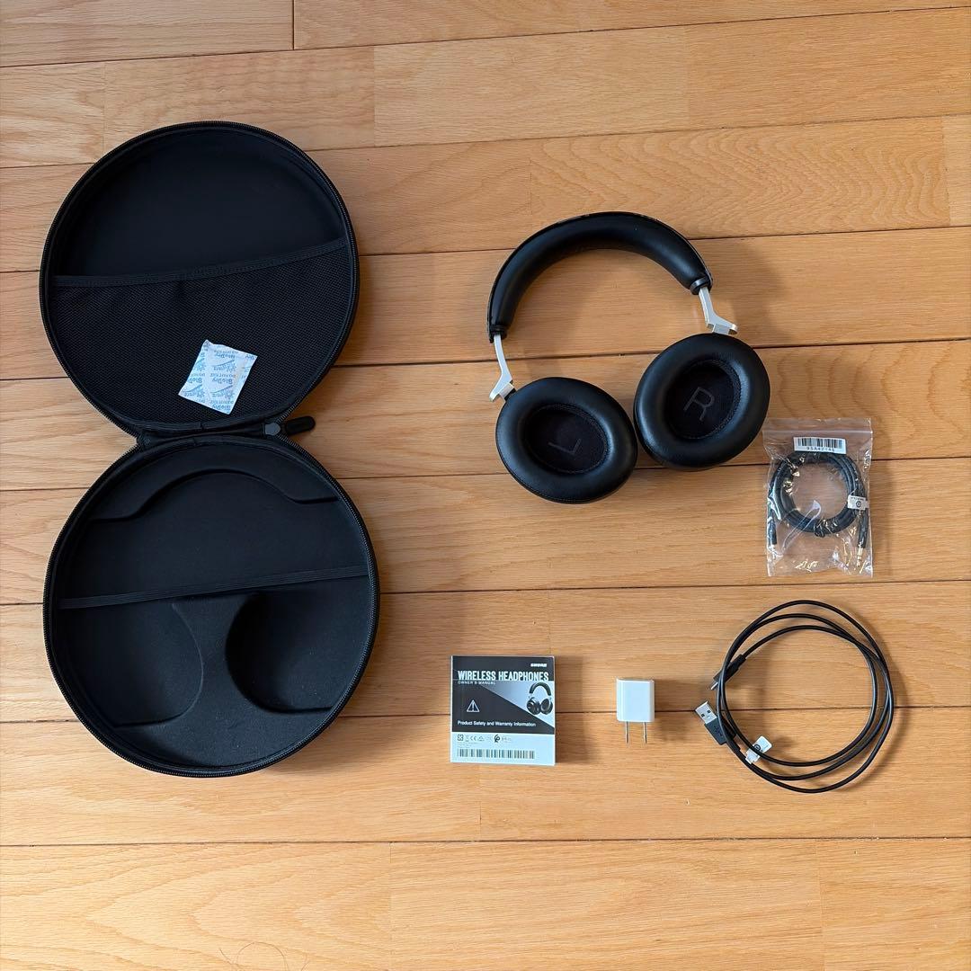 SHURE ワイヤレスヘッドフォン ブラック