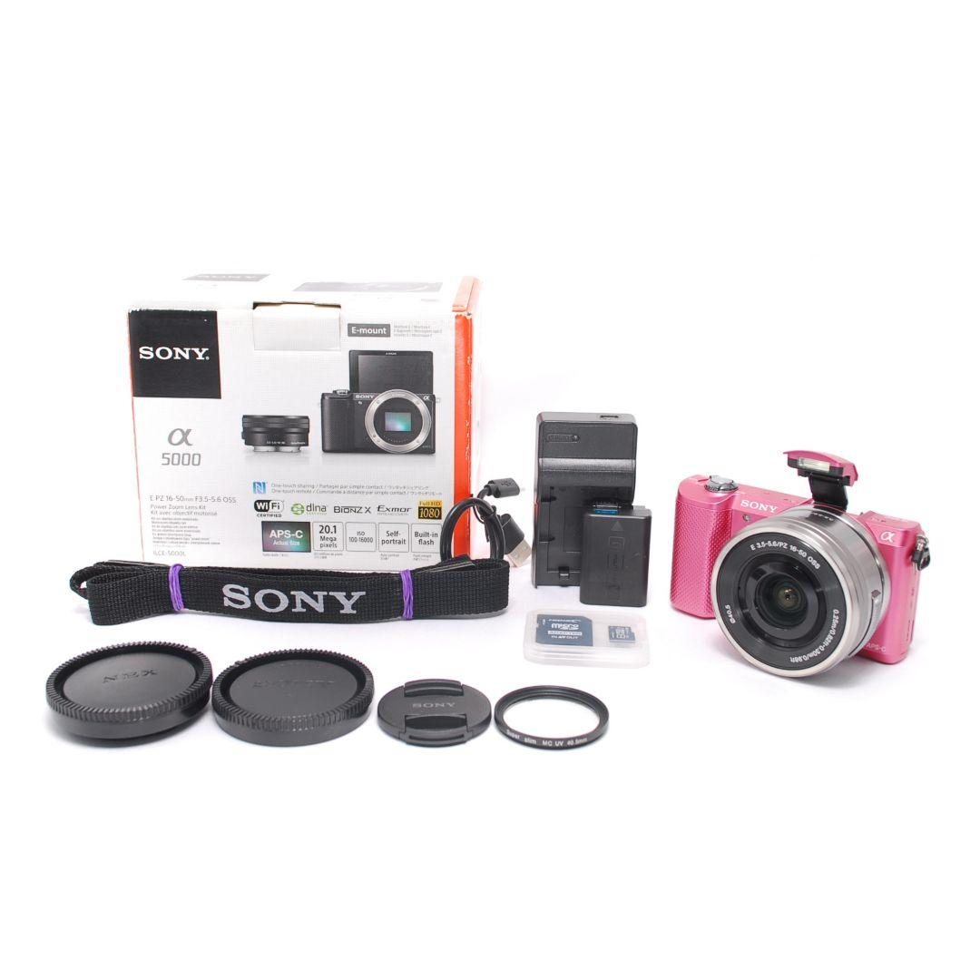 ❤即購入1000円OFF❤美品❤ ソニー α5000 Wi-Fi 手振れ補正
