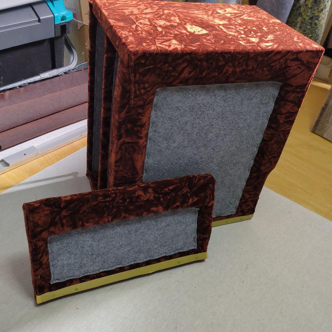 【か】コンソールBOX（交換タイプ）&保冷庫蓋【チンチラブラウン】