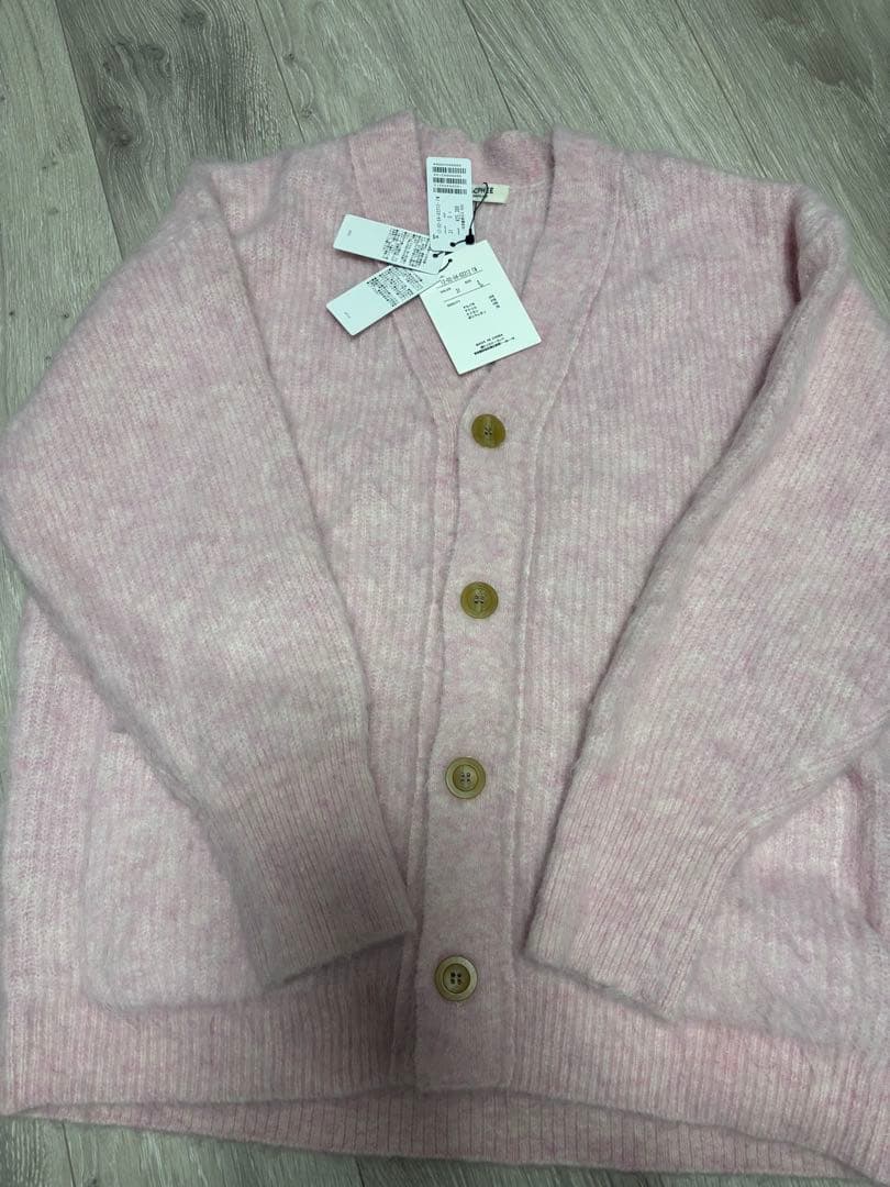 ※期間限定出品※タグ付き新品未使用★シャギーアルパカ Vネックカーディガン