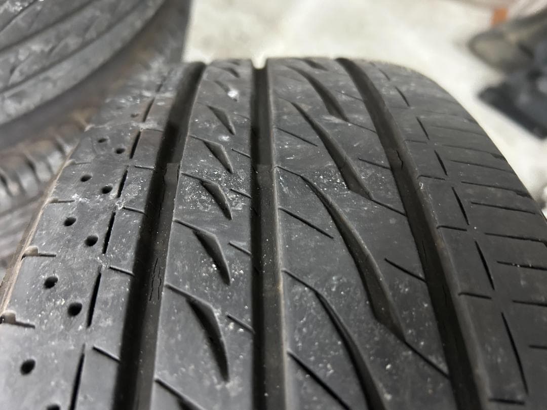 ルノー　カングー　純正15インチ　鉄ホイール+レグノタイヤ　4本セット