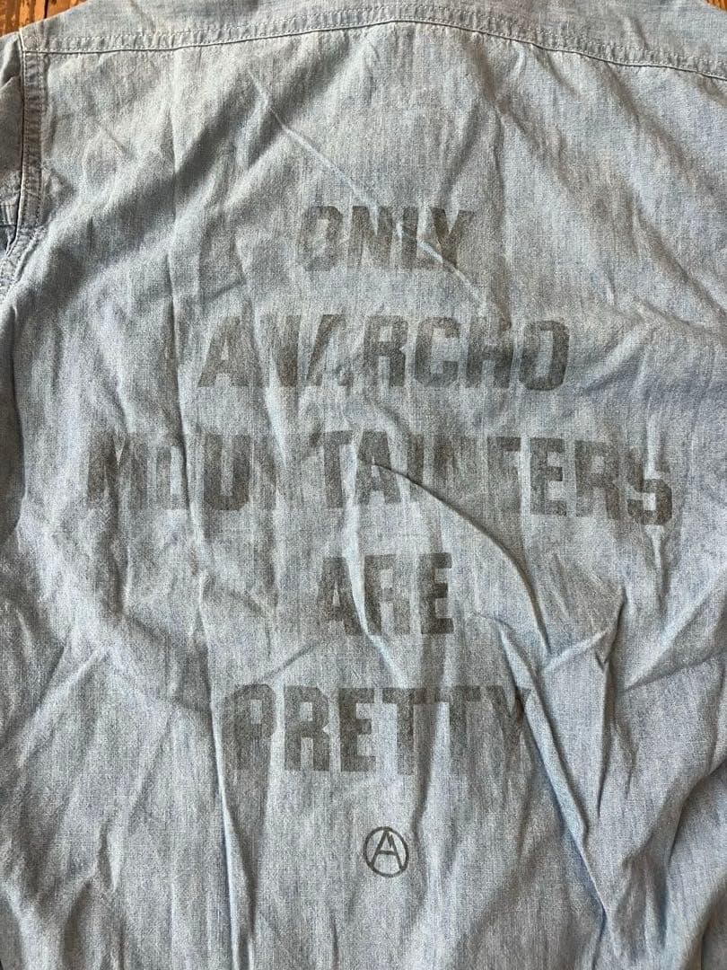 MountainResearch 長袖シャンブレーシャツ M マウンテンリサーチ