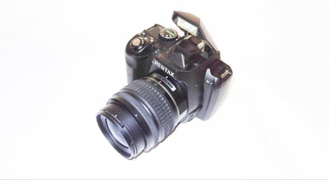 ◆ PENTAX k-r ズームレンズ18-55mm 単三電池用フォルダ付