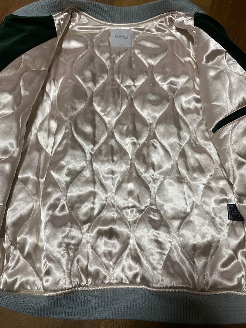 RADIAL スカジャン 別珍 ラディアル スーベニアジャケット 美品 L