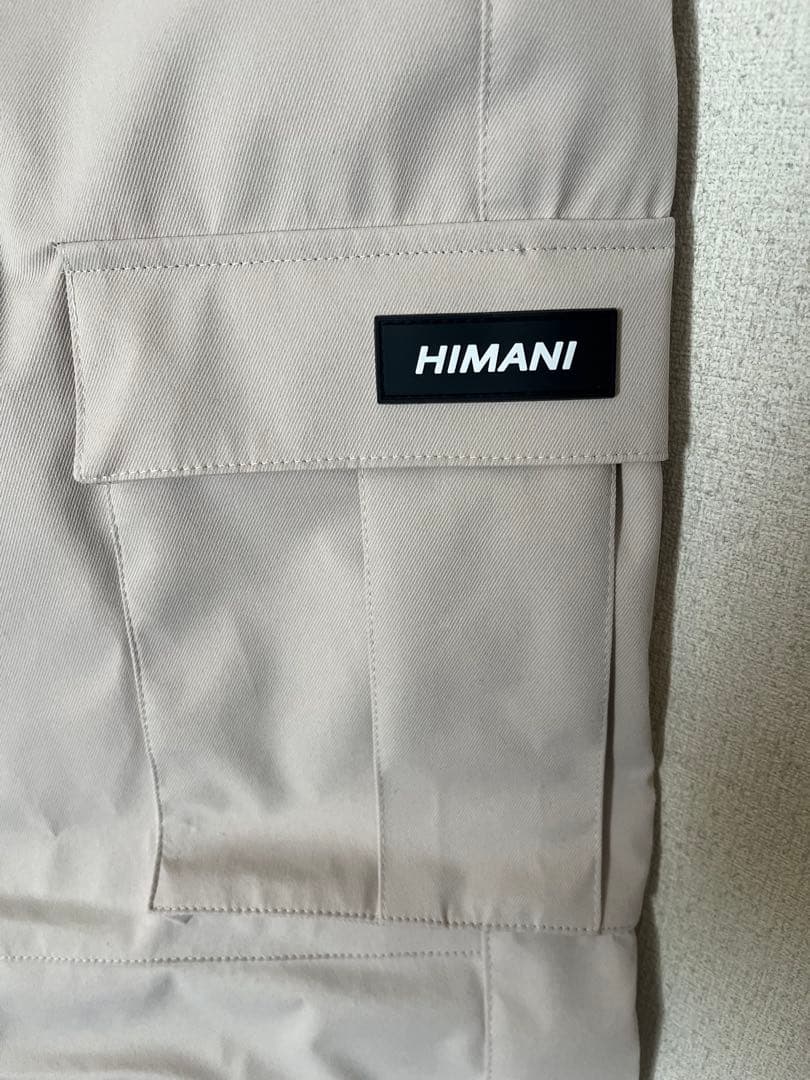 HIMANI スノーボード用カーゴパンツ ベージュ