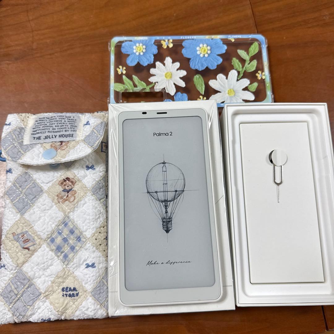 Boox Palma2 電子書籍リーダー +ケース付き(箱、同梱物揃っています)