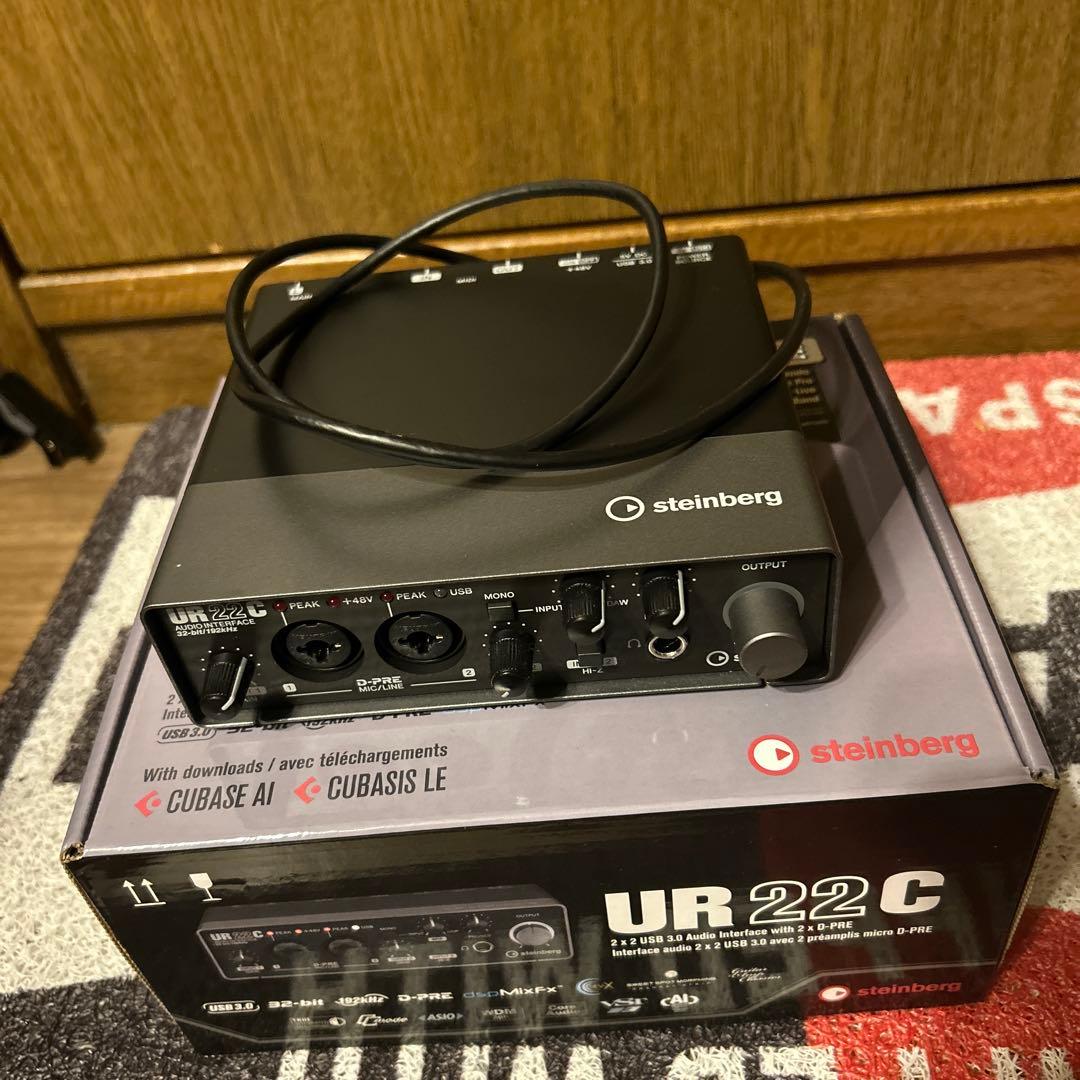 steinberg UR22C USBオーディオインターフェース