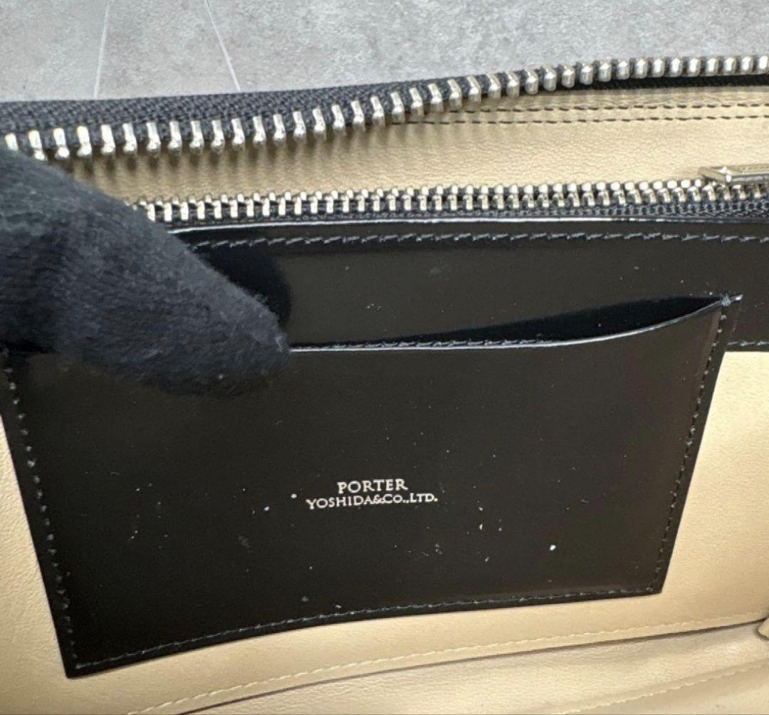 激レア美品！Porter ポーター　 最上級　馬革　ブラック 長財布 dカン