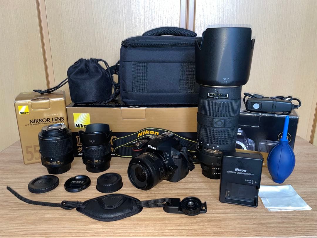 Nikon D5300 デジタル一眼レフカメラ ダブルズームキット2 +レンズ他