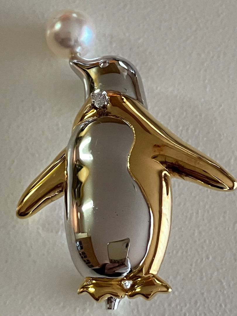 MIKIMOTO ミキモト　パール　ブローチ