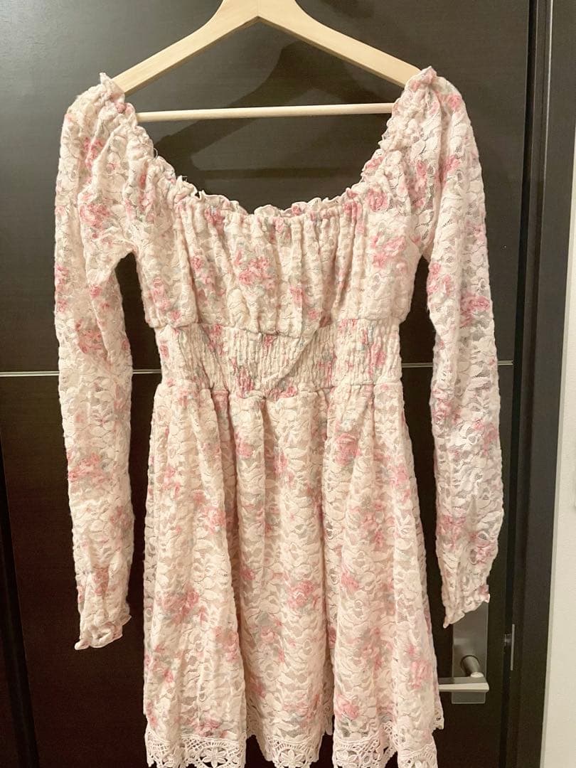 リズリサ LIZLISA 花柄レースワンピース 姫ギャル