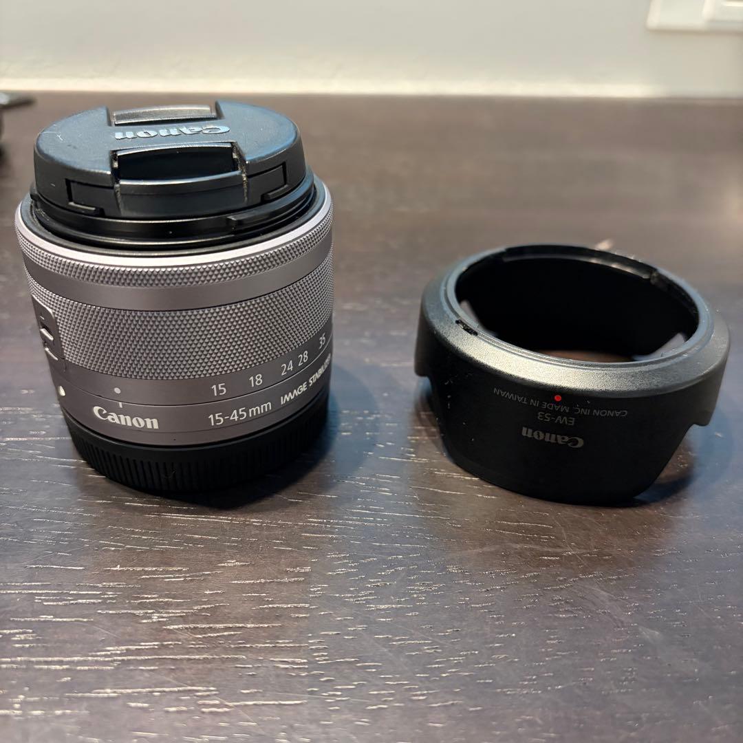 Canon キャノン EOS M10 ミラーレス一眼レフ 15-45mmレンズ付