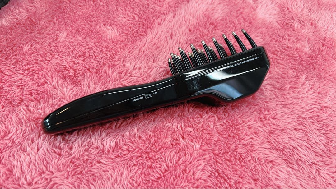 【美品】電気バリブラシ エレクトロン 美顔器 エレクトリックバリブラシ ブラック