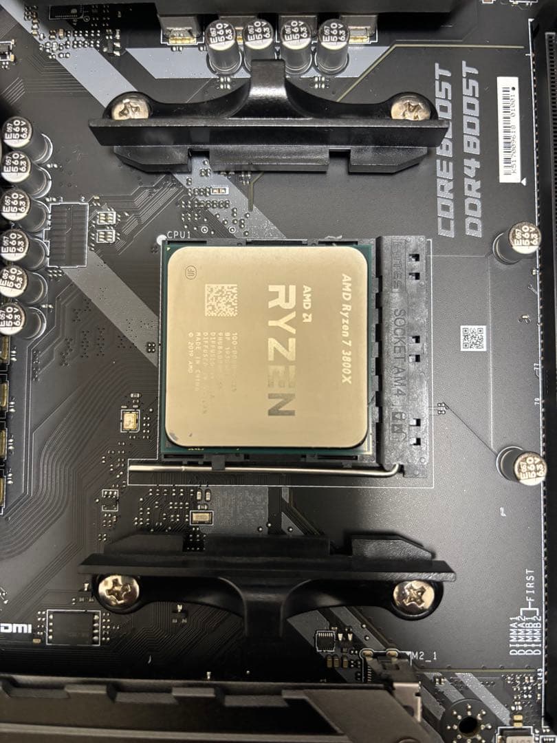 CPU AMD Ryzen7 3800X + MSI B550 TOMAHAWK