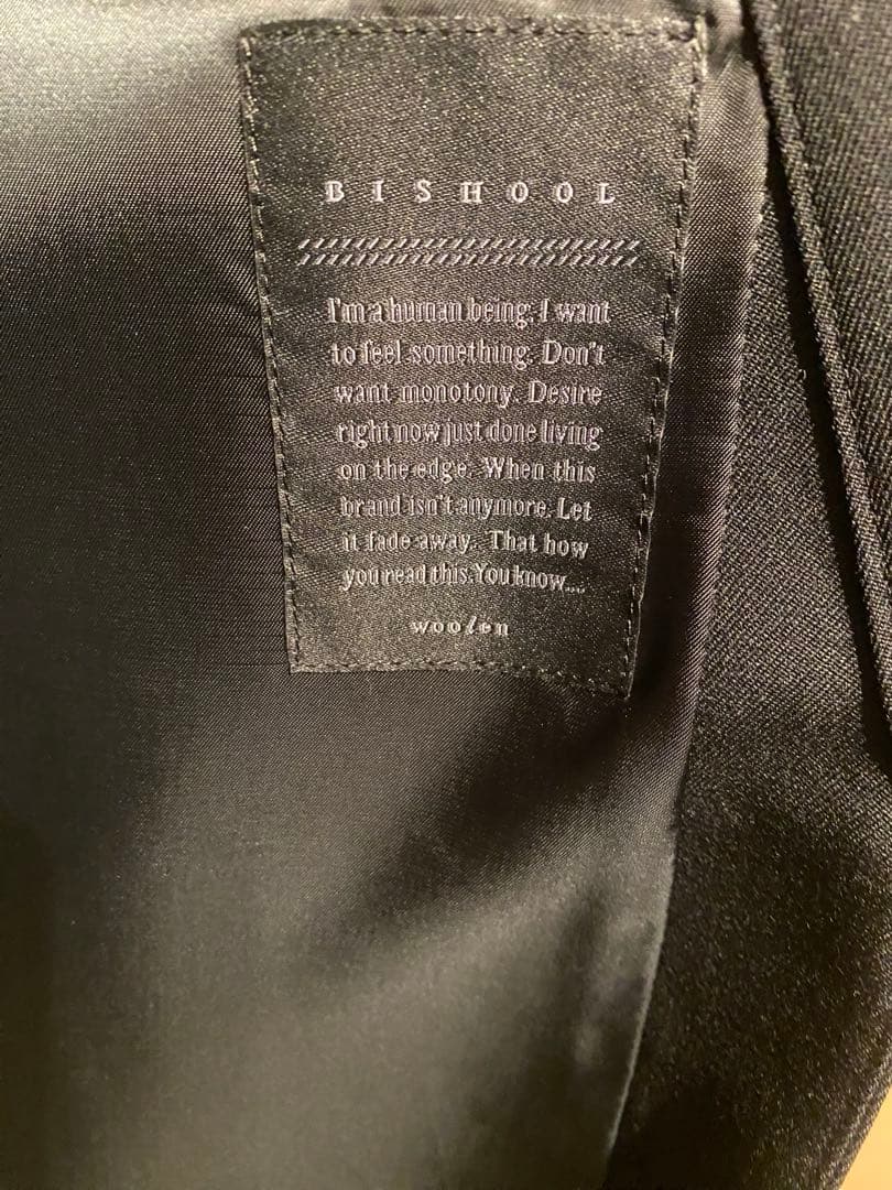 BISHOOL Wool Gabardine KIMONO Coat 着物コート