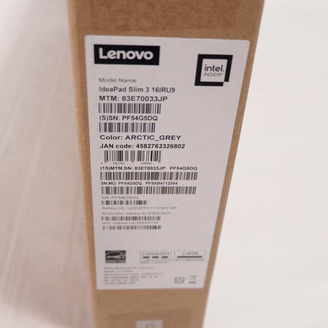 Lenovo レノボ IdeaPad Slim 83E70033JP 新品展示品
