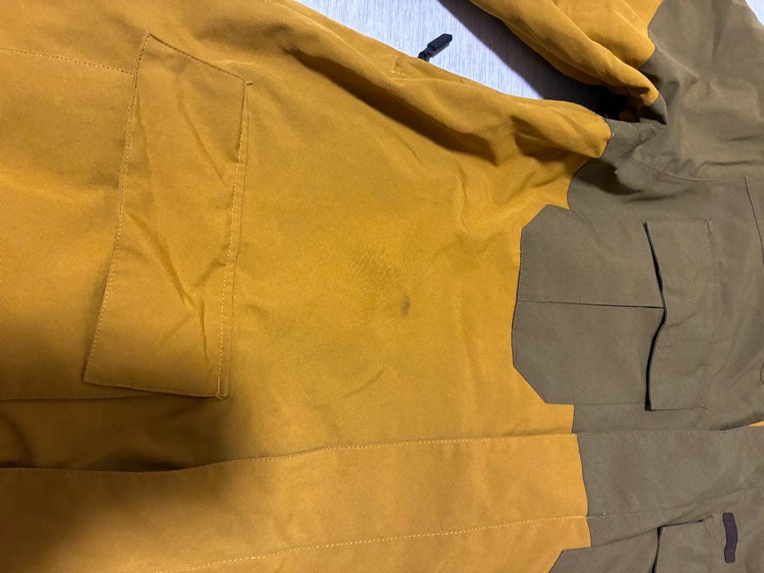 スノーボードジャケット オリーブグリーン/ブラウン