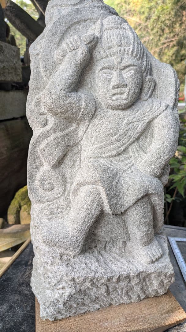 蔵王権現、山岳信仰、石仏、倉田辰彦作