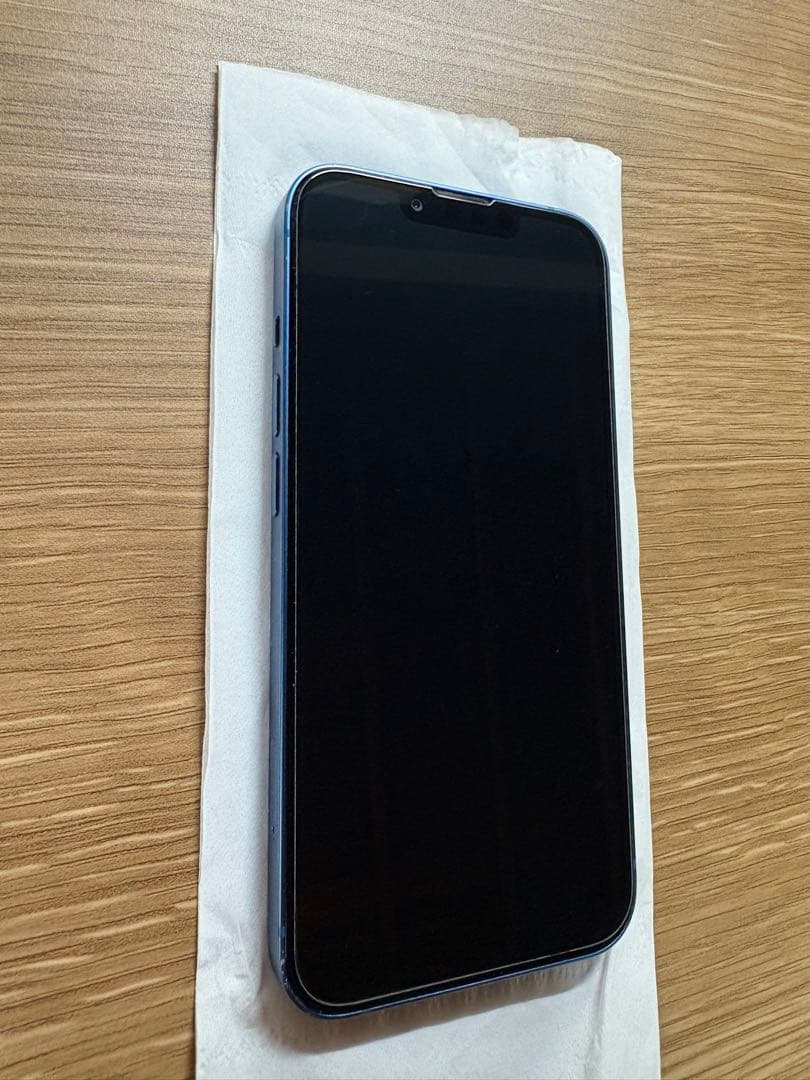 iPhone 13 128GB Simフリー 背面割れ 画面無傷