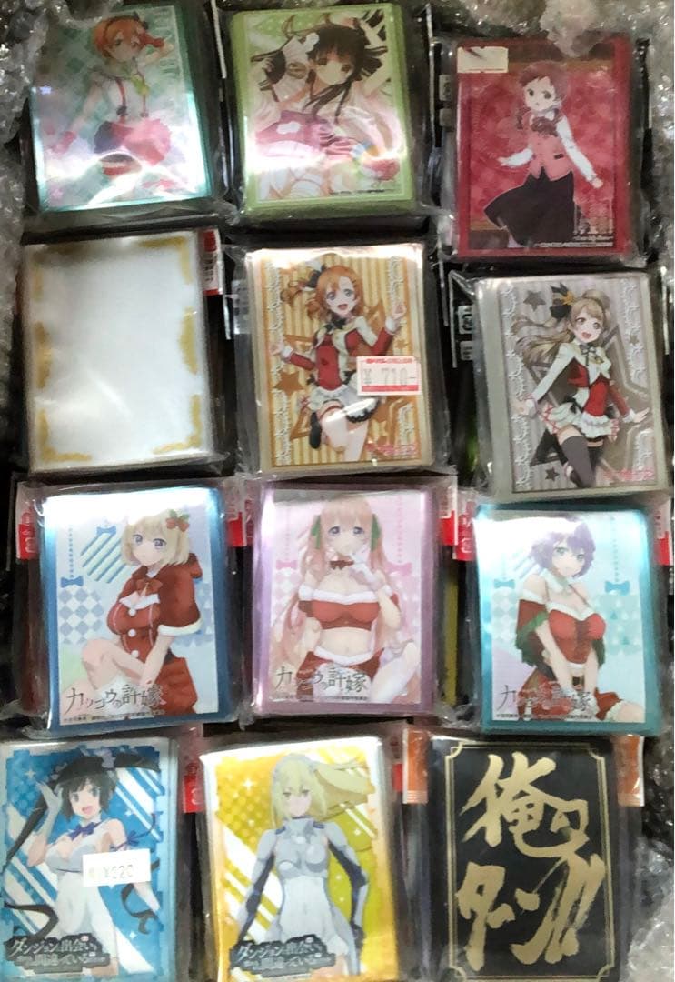 キャラクター スリーブ 大量 まとめ売り 108個 未開封