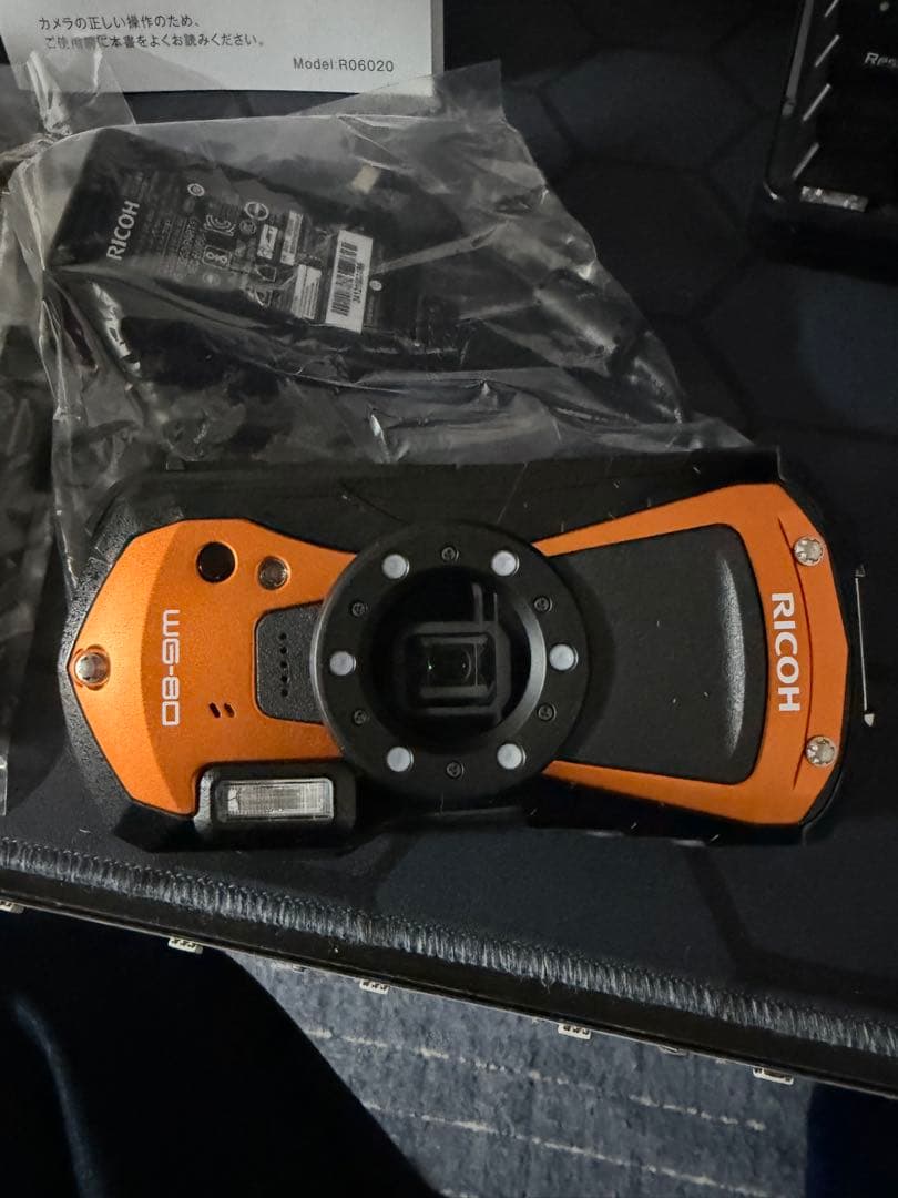 RICOH WG-80 オレンジ